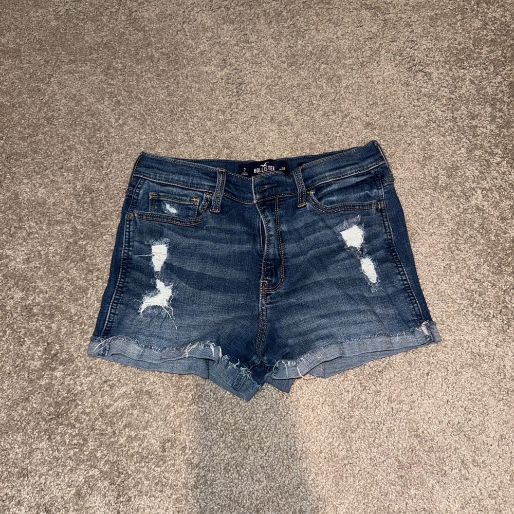 Denim Distressed Women's Shorts